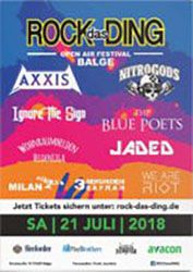 Plakat Rock das Ding 2018